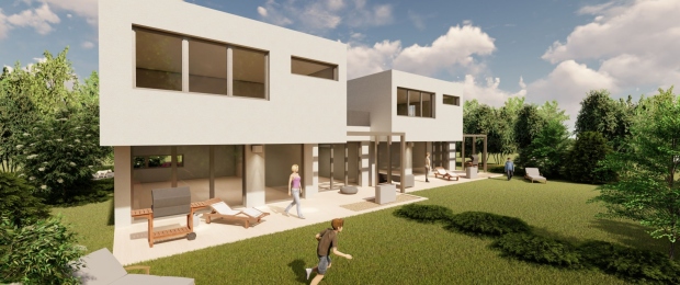 21 Projekt domu Zálesie