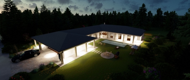 25 Projekt domu Lamač
