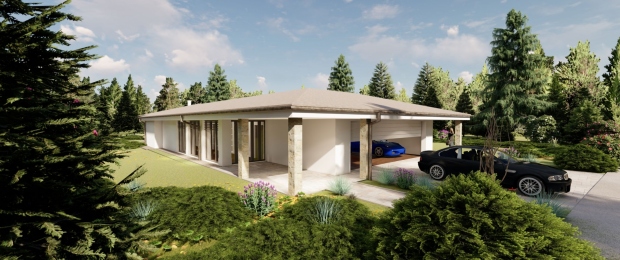 25 Projekt domu Lamač