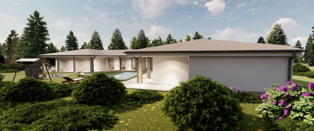 25 Projekt domu Lamač