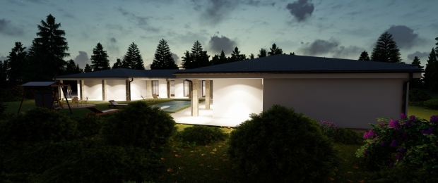 25 Projekt domu Lamač