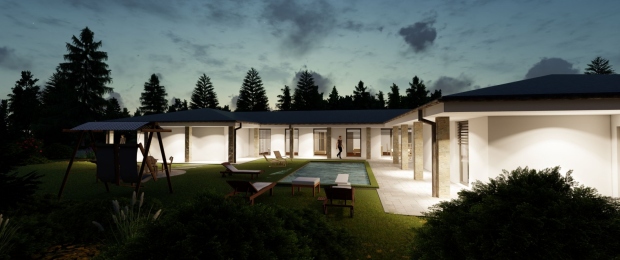 25 Projekt domu Lamač