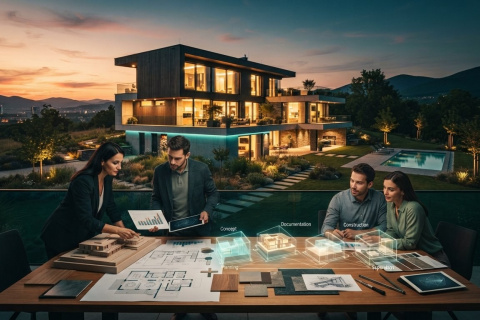 Architektonická kancelária a 5 krokov k úspešnému projektu
